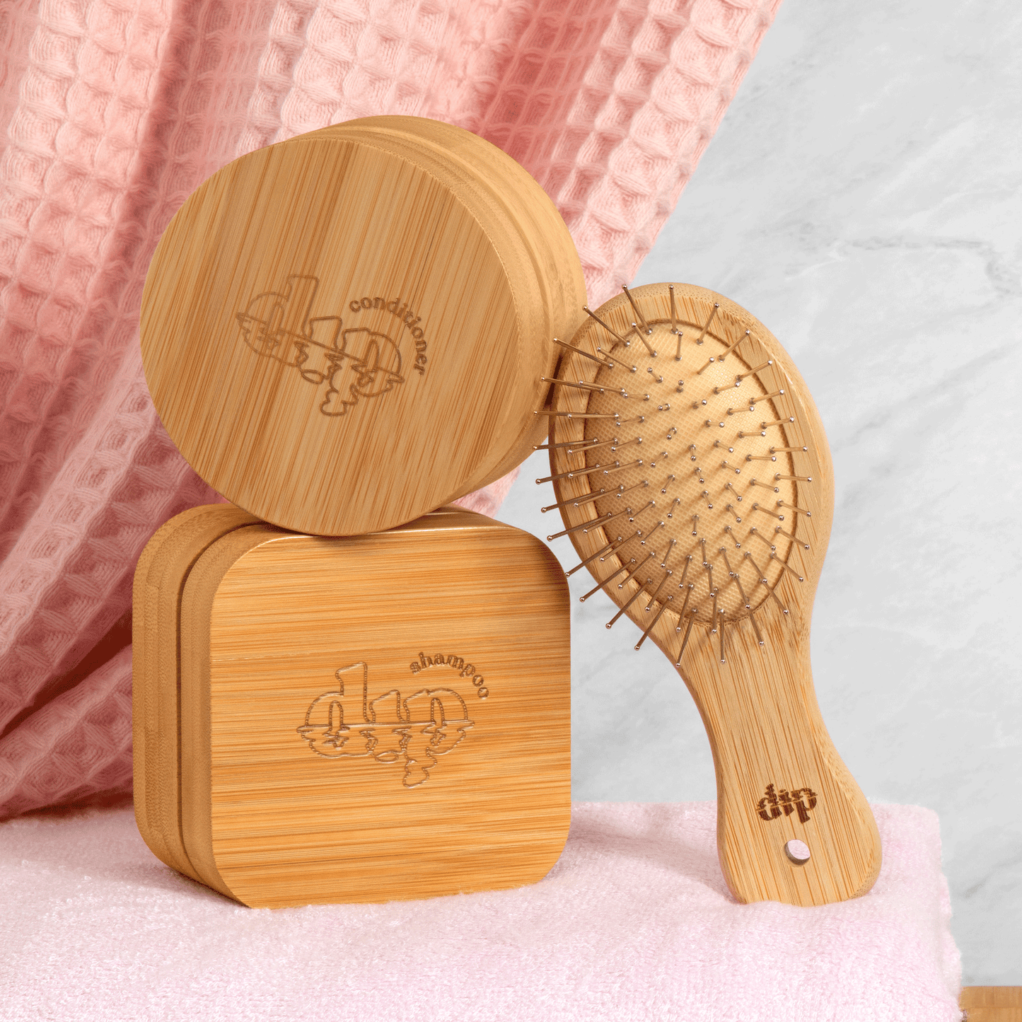 Large Shampoo Travel Case with Coaster